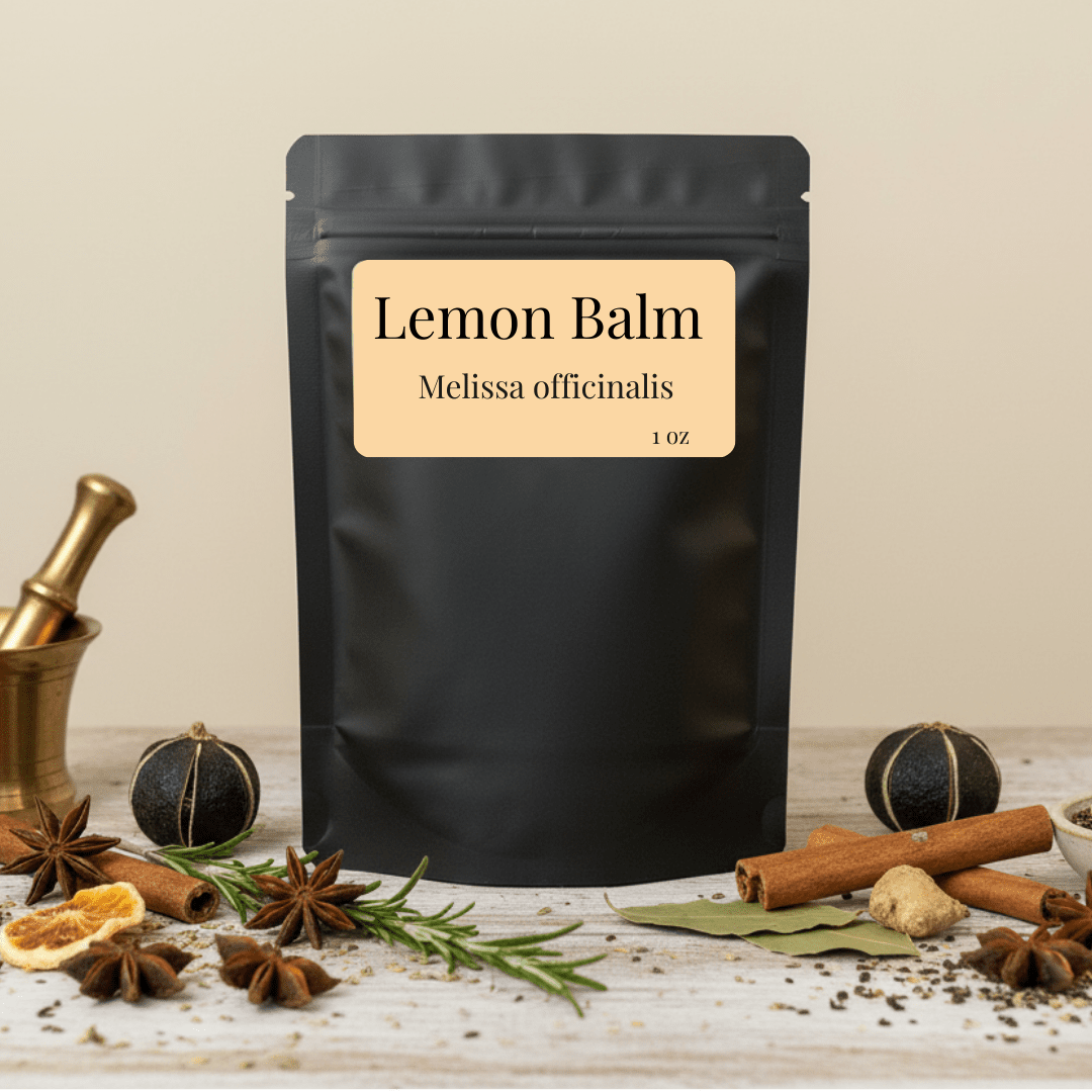 Lemon Balm Leaf Organic, 1 oz