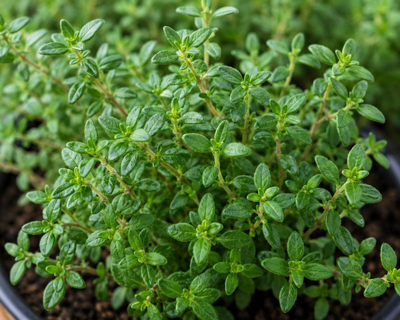 Lemon Thyme Plant, Fresh Kitchen Herb for Windowsill Cooking, 3.25 inch pot
