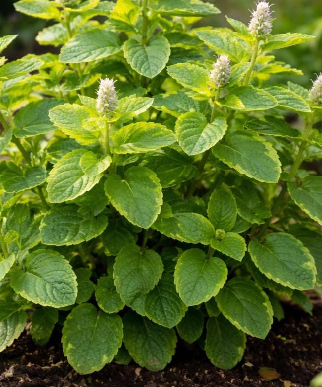 Ginger Mint Live Plant, 3.25 Inch Pot, Organic Potting Mix