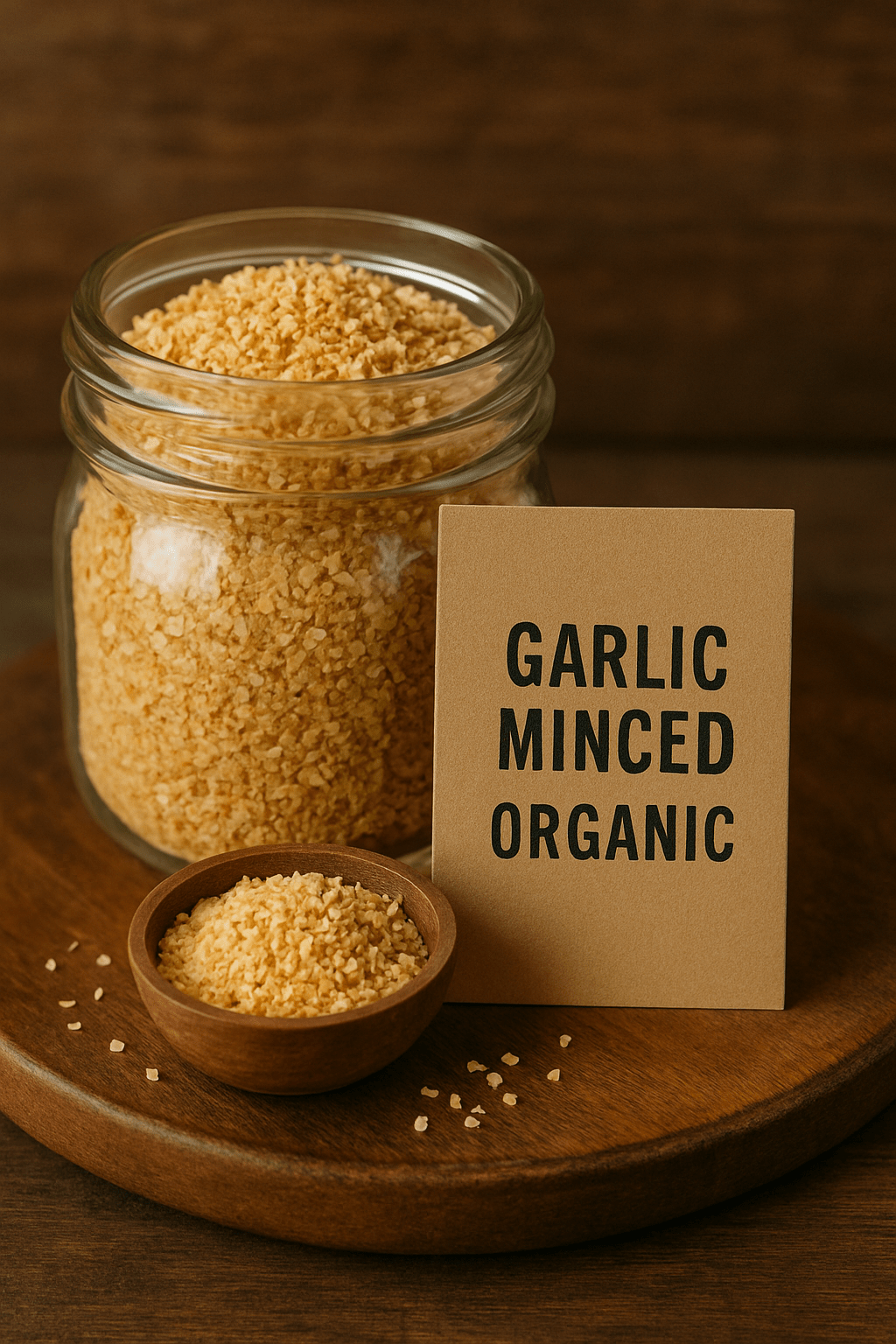 Garlic Minced Organic U.S. - Local Sales Only