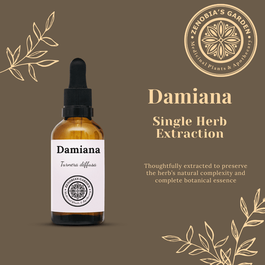 Damiana Tincture, 1 oz bottle