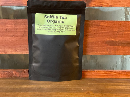 Sniffle Tea Organic - Local Sales Only